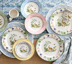 Botanical Bunny Stoneware Dinnerware Collection