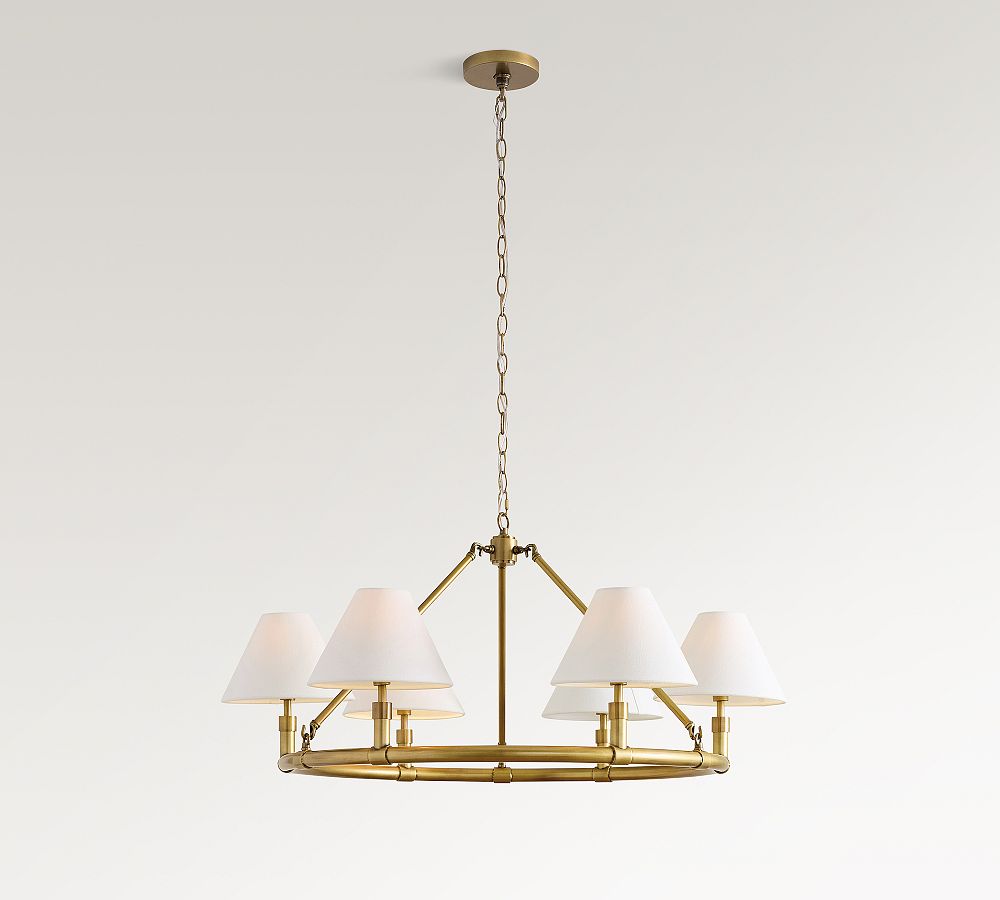 Chambers Metal Round Chandelier (36&quot;-60&quot;)
