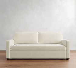 Cameron Modern Square Arm Trundle Sleeper Sofa (87&quot;)