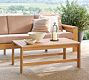 Malibu Teak Rectangular Outdoor Coffee Table (45&quot;)