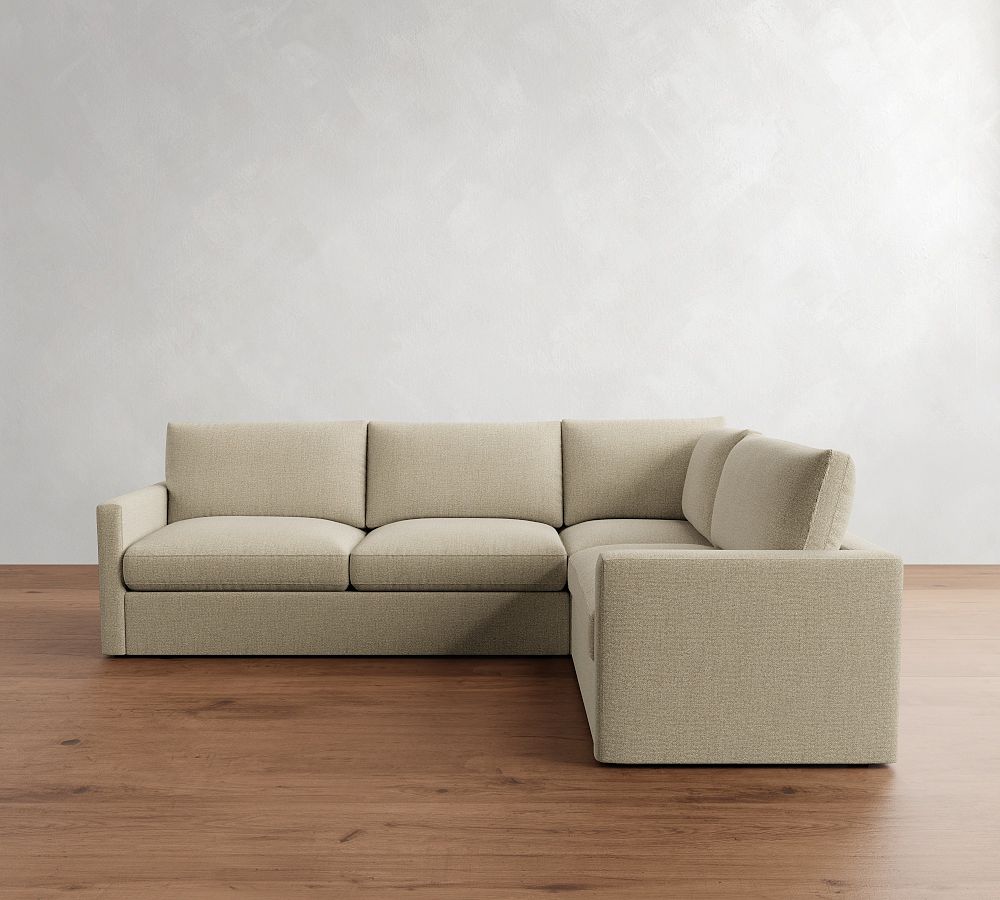 Westwood Slim Arm 3-Piece Sectional (118&quot;)