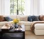 Serene Slipcovered Chaise Sectional (114&quot;&ndash;136&quot;)