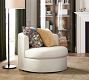 Balboa Slipcovered Swivel Chair