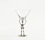 Skeleton Martini Glass
