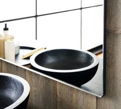Rienne Frameless Mantel Arch Mirror