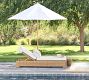 Huntington Wicker Outdoor Single Chaise Lounge