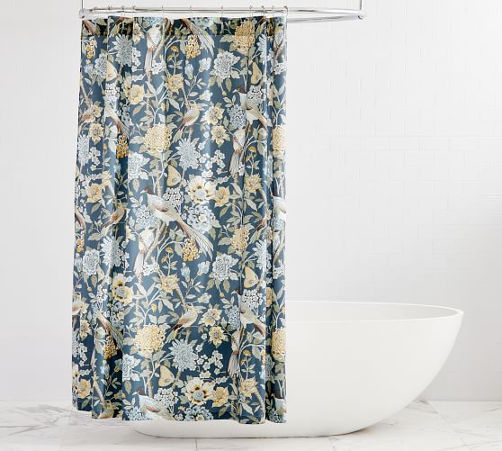 Pottery Barn Paloma outlet 100% Cotton Shower Curtain