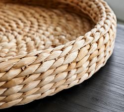 Handwoven Seagrass Round Tray