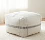 Mal Indoor/Outdoor Textured Pouf