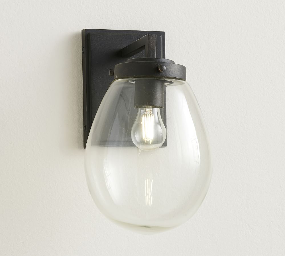 Bennett Recycled Glass Sconce (12'')