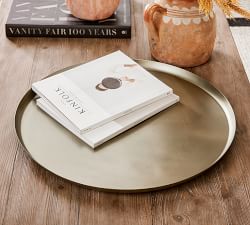 Brass Handcrafted Metal Nesting Trays