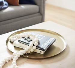 Brass Handcrafted Metal Nesting Trays