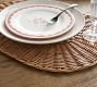 Handwoven Wicker Oval Placemat
