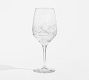 Antique Cut Wine Stem Glasses