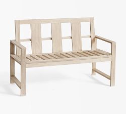 Indio Eucalyptus Outdoor Porch Bench (53&quot;)
