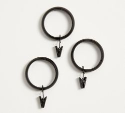 Quiet-Glide Curtain Clip Rings