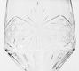 Antique Cut Wine Stem Glasses