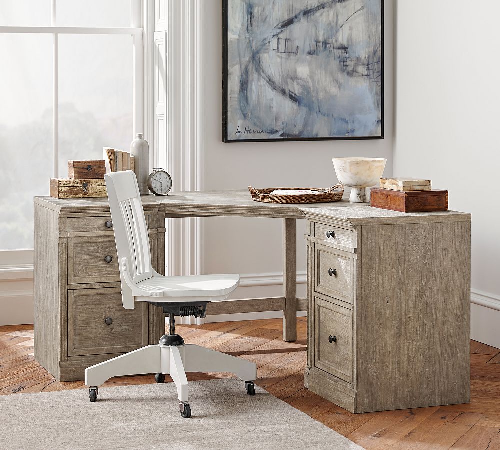 Livingston Corner Desk (57.5&quot;-75&quot;)