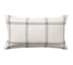 Windowpane Cotton Sham