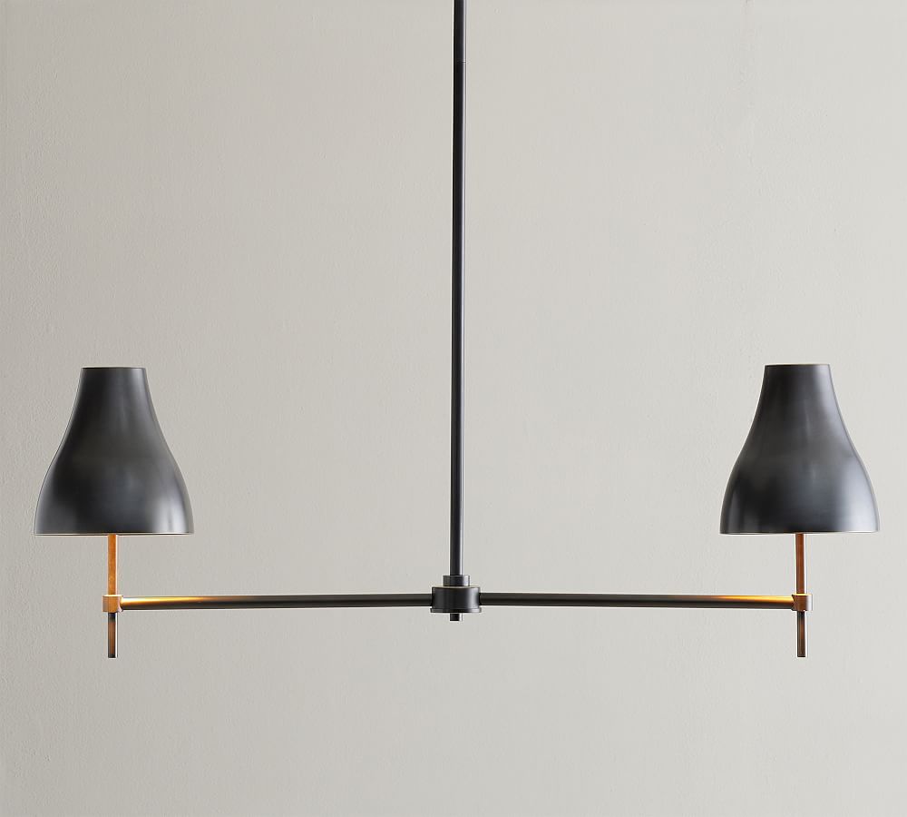 Fitz Metal Linear Chandelier (40&quot;)