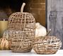 Handwoven Wicker Pumpkins