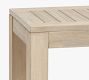 Indio Eucalyptus Rectangular Outdoor Console Table (51&quot;)
