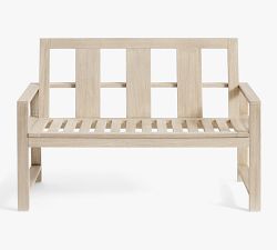Indio Eucalyptus Outdoor Porch Bench (53&quot;)