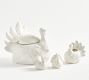 Rustic Turkey Stoneware Gravy Boat