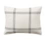 Windowpane Cotton Sham