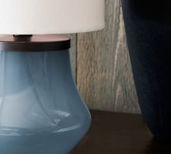 Carmen Petite Glass Table Lamp (8&quot;)
