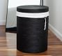 Tava Handwoven Rattan Round Hamper