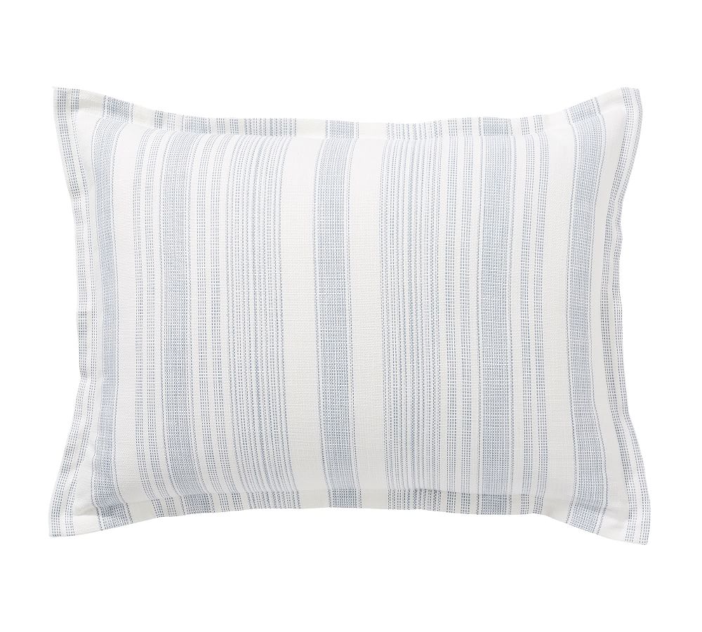 Hawthorn Striped Cotton Sham - Standard