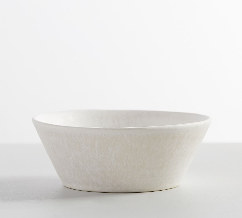 Larkin Stoneware Cereal Bowl - Shell White