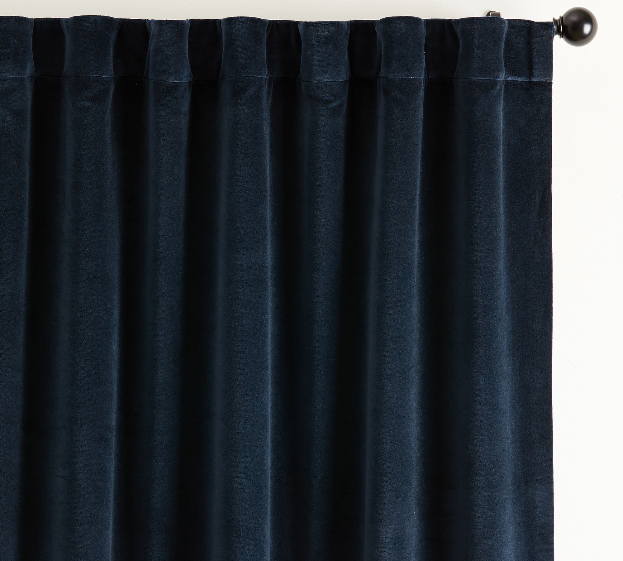 Velvet Twill Blackout Curtain