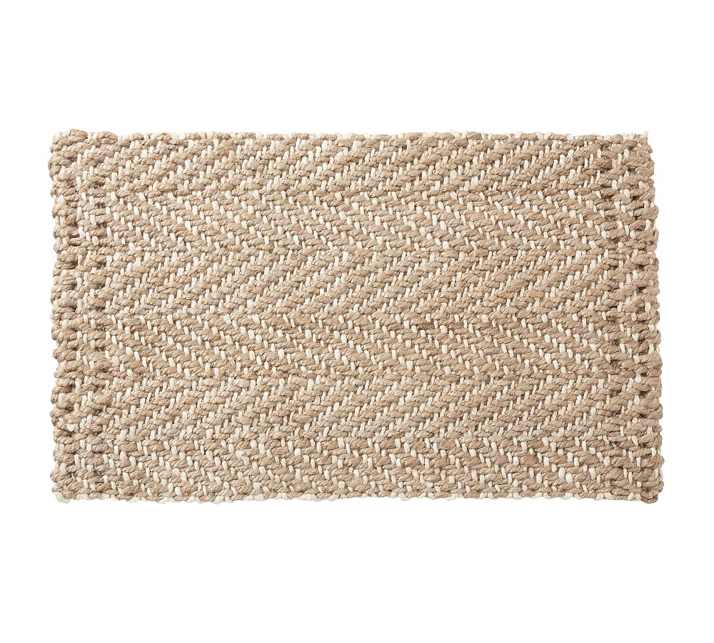 Herringbone Jute Doormat
