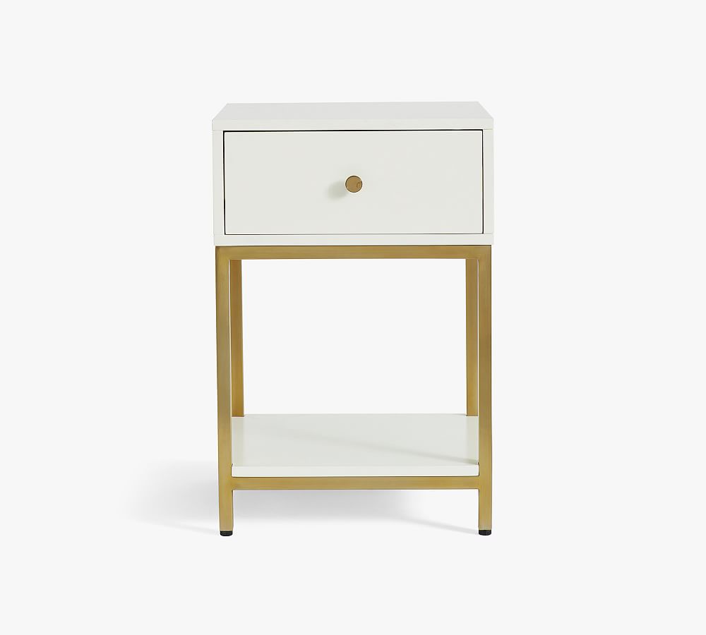 Delaney 16&quot; Nightstand, White