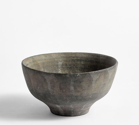 Small Black Bowl - 8"Diam