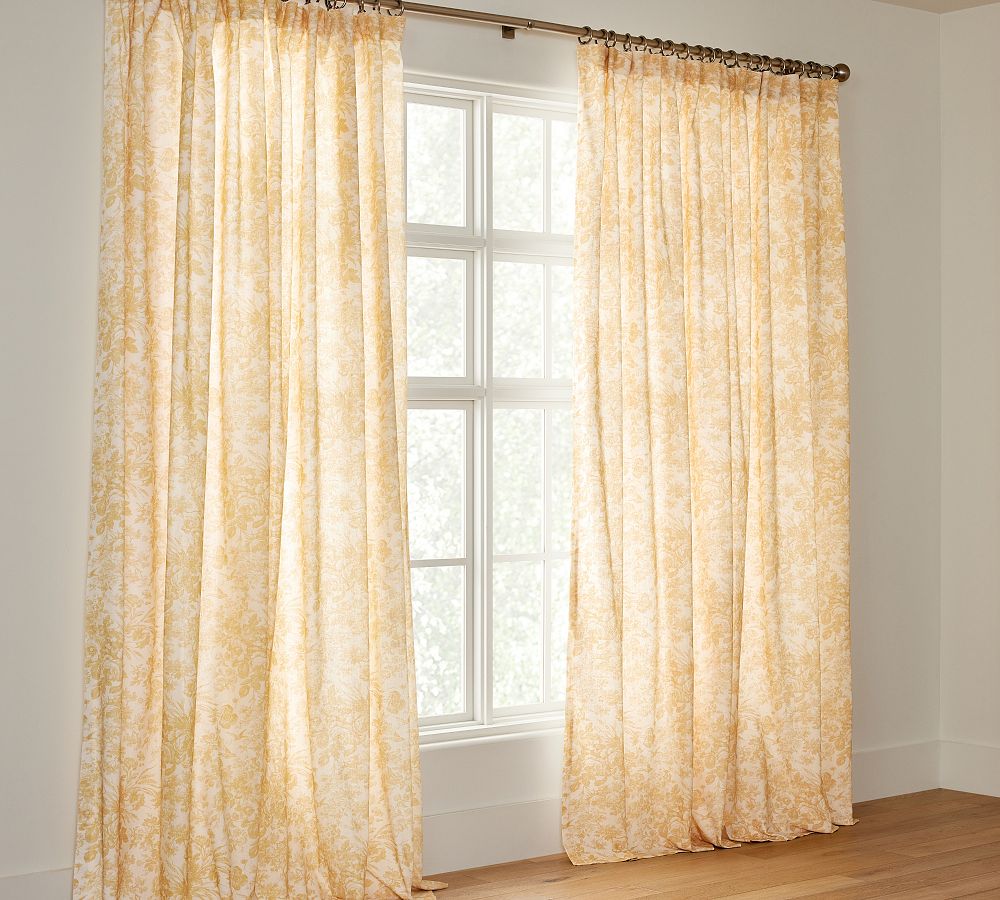 Open Box: Sorrel Toile Curtain