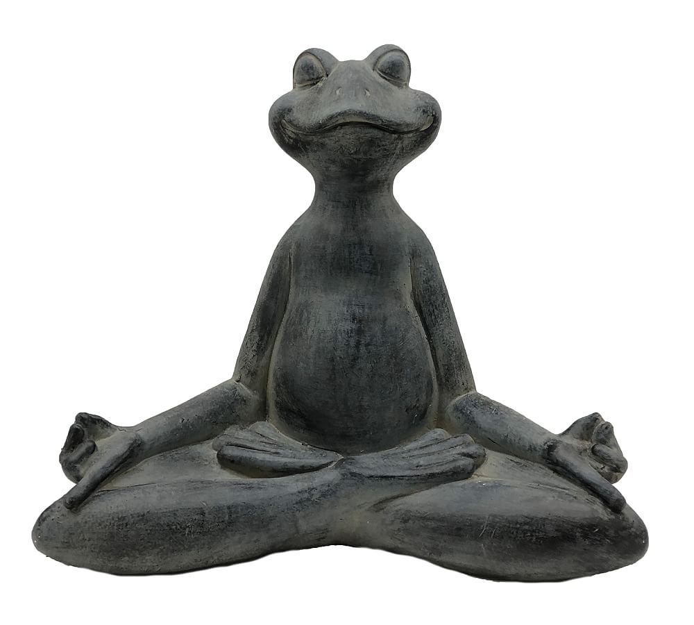 Sitting Frog Garden Object