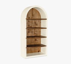 Dover Arched Bookcase 38" - Stylish Storage Solution