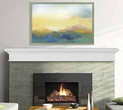Brynlee Fireplace Mantel - White
