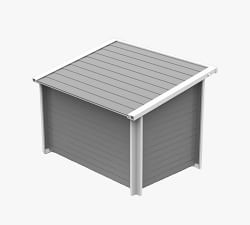 Ecoflex&#174; Lodge Gray Dog House