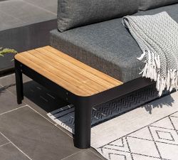 Chattanooga Teak 3-Piece Outdoor Sectional Set (99&quot;)