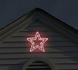Lit LED Star