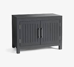 Indio 41" Metal Media Console, Slate