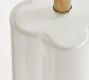 Bella Milk Glass Table Lamp (28&quot;)