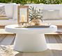 Pomona Concrete Round Outdoor Coffee Table (36&quot;)