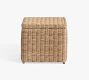 Huntington Wicker Square Outdoor Storage Cube (21&quot;)