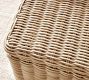 Huntington Wicker Square Outdoor Storage Cube (21&quot;)