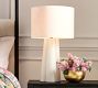 Bella Milk Glass Table Lamp (28&quot;)